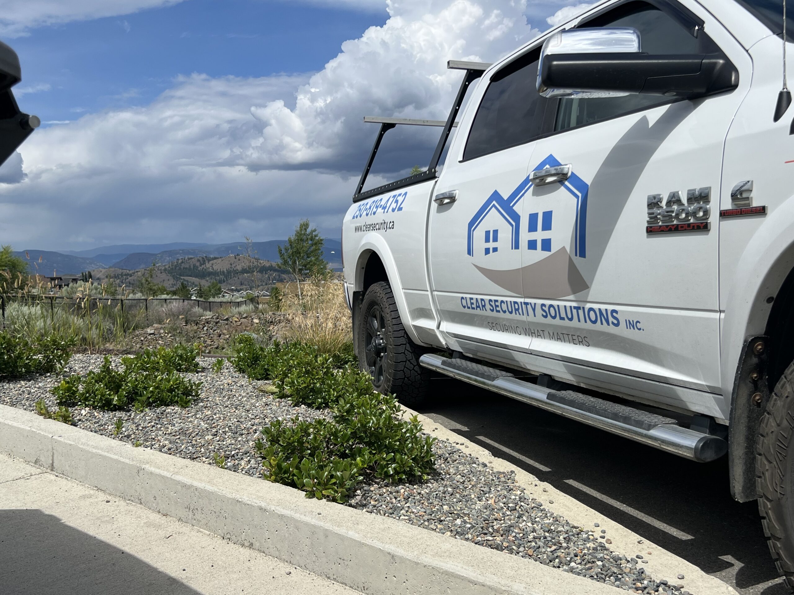 Clear Security Solutions Truck